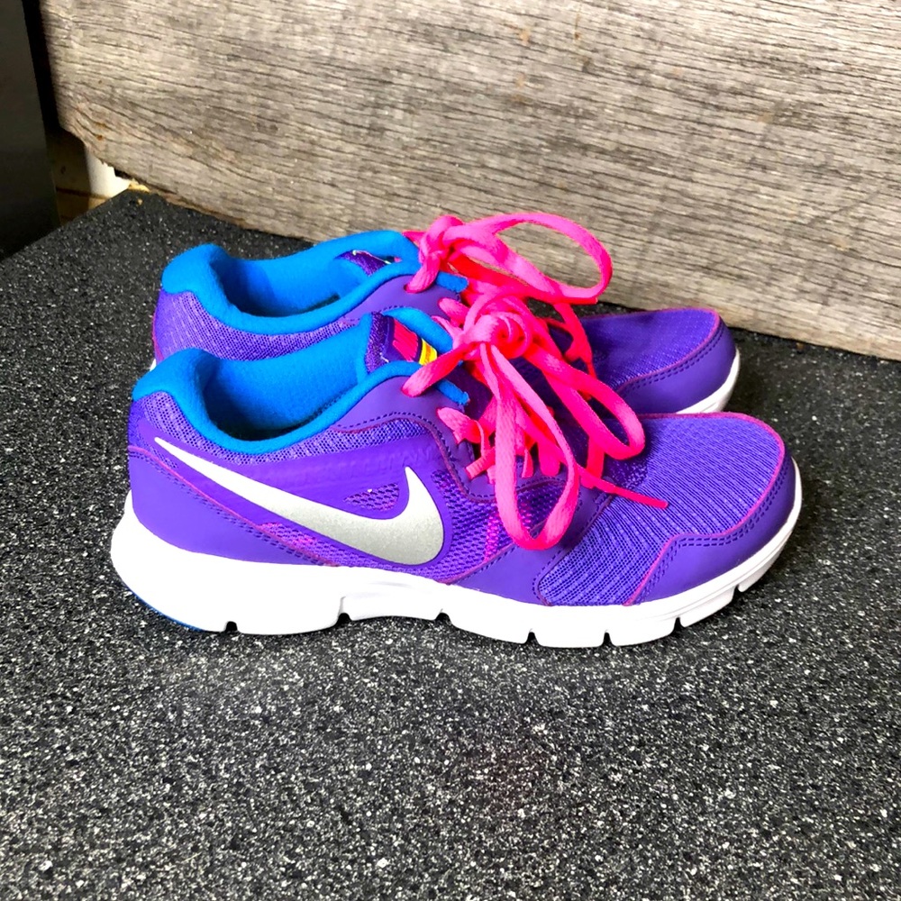 GIRL'S NIKE FLEX EXPERIENCE 3 SIZE 6 YOUTH SHOES SNEAKERS 653698 501